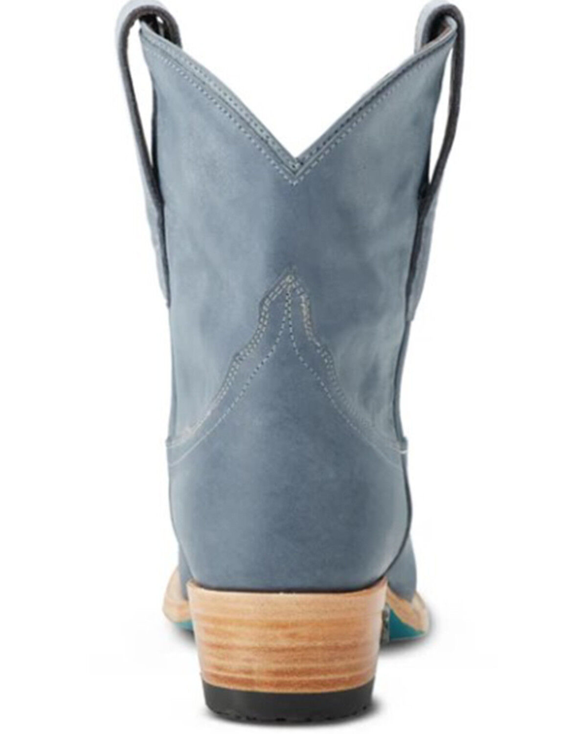 Image #5 - Lane Women's Emma Jane Western Booties - Snip Toe, Blue, hi-res