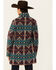 Image #4 - Outback Trading Co Women's Southwestern Print Moree Jacket , Burgundy, hi-res