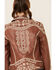 Double D Ranch Women's Brown Bandidas Leather Jacket , Brown, hi-res