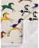 Image #4 - HiEnd Accents Wild Horse Campfire Sherpa Throw, White, hi-res