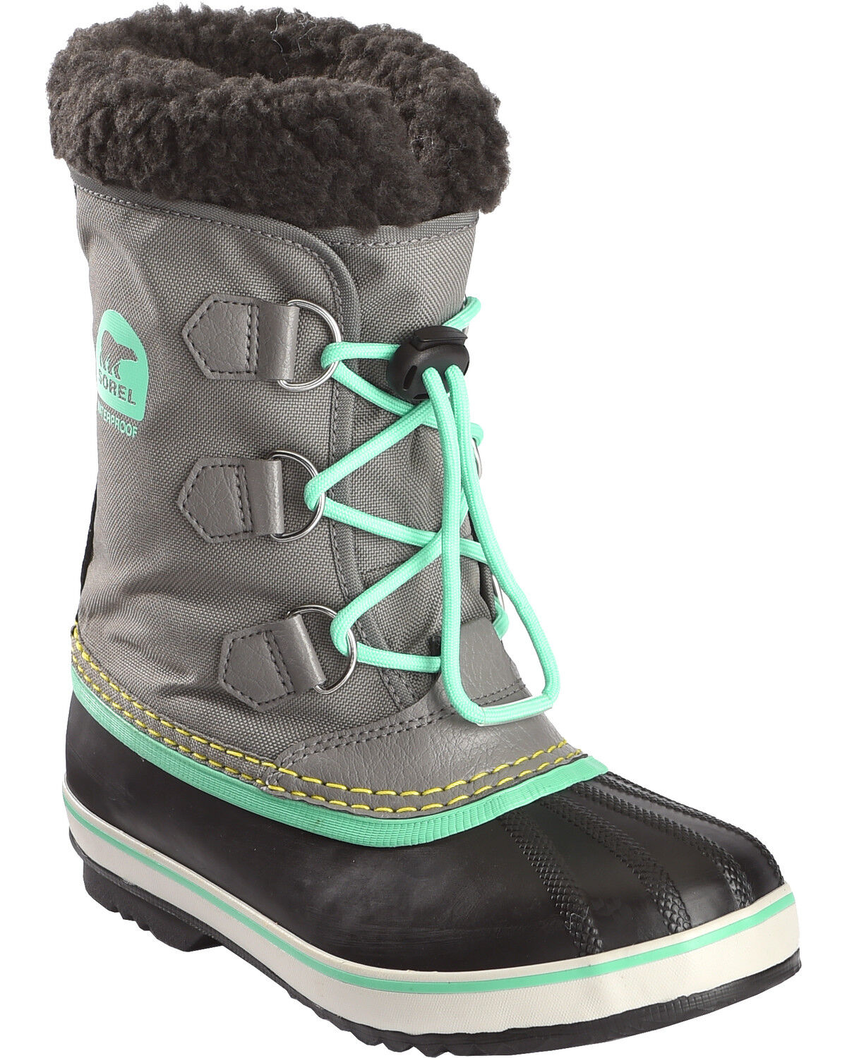 Image #1 - Sorel Boys' Grey Yoot Pac Nylon Boots - Round Toe, Grey, hi-res