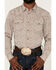 Image #3 - Cody James Men's Century Southwestern Jacquard Print Long Sleeve Snap Western Shirt , Brown, hi-res