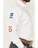 Image #3 - Rodeo Clothing Men's Boot Barn Exclusive America Solid Long Sleeve Pearl Snap Western Shirt, White, hi-res
