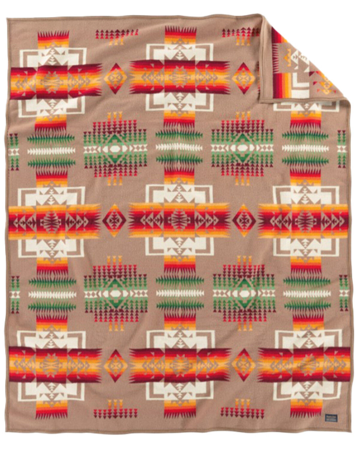 Image #2 - Pendleton Chief Joseph Blanket, Brown, hi-res