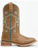 Image #2 - Laredo Women's Addie Western Boots - Broad Square Toe, Tan, hi-res