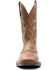 Shyanne Women's Xero Gravity Lite Flag Western Performance Boots - Broad Square Toe, Brown, hi-res