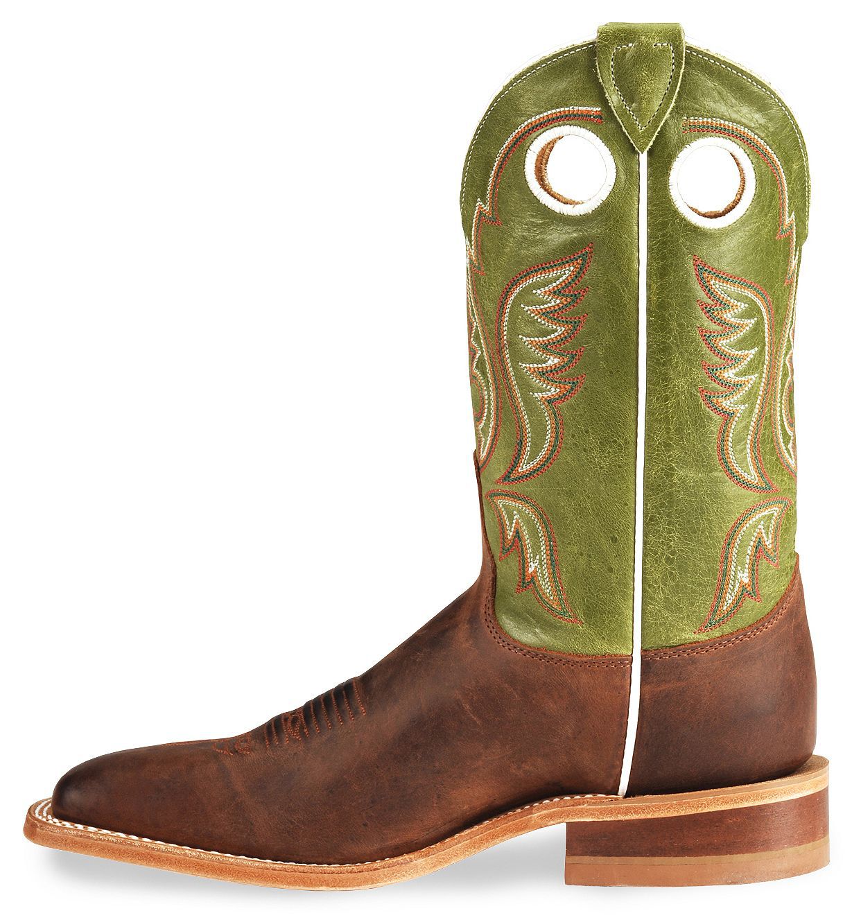 justin square toe cowboy boots