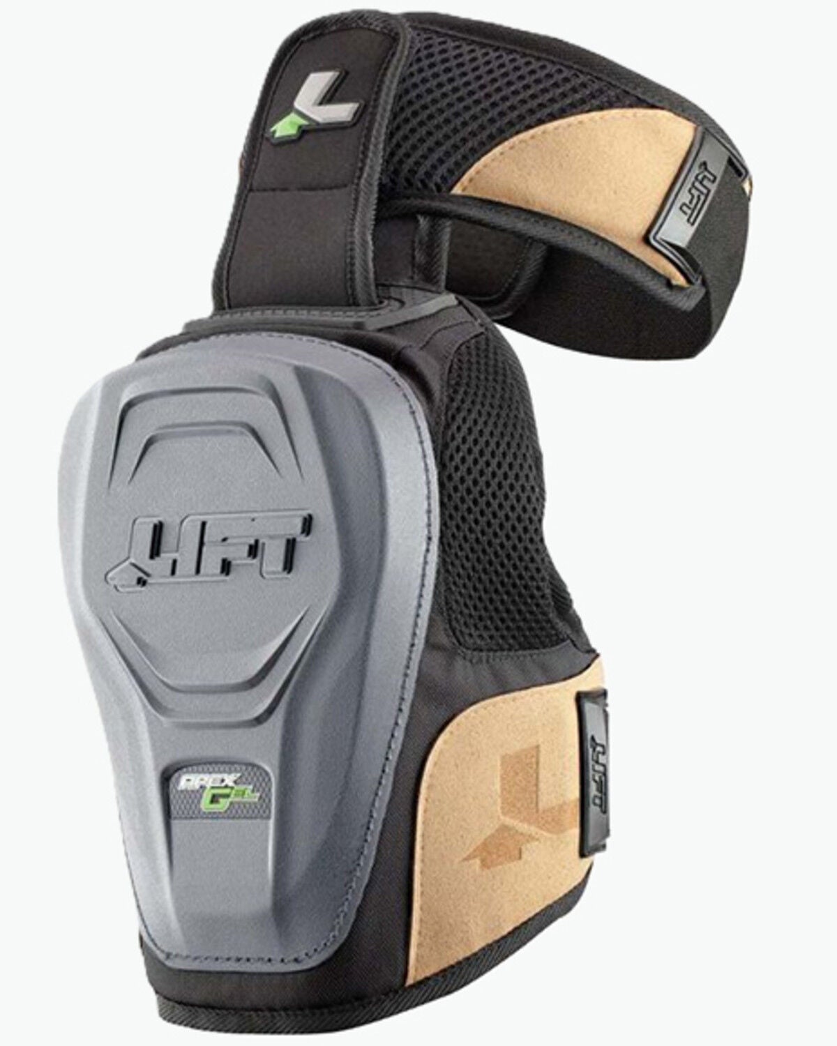 Lift Safety Apex Non-Marring Gel Knee Guards - 2 Pack, No Color, hi-res