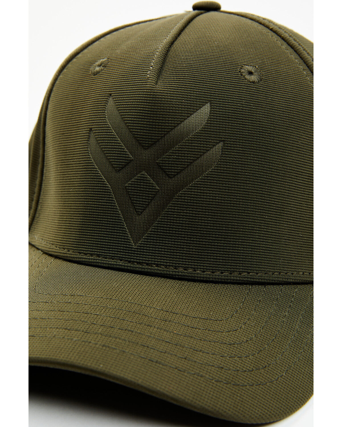 Image #2 - Hawx Men's Embossed Logo Ball Cap, Olive, hi-res