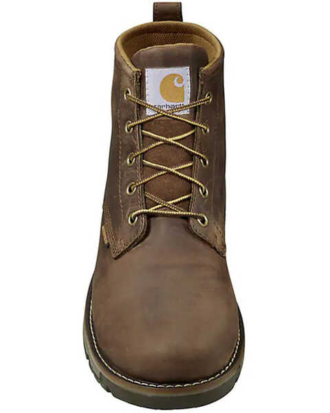 Image #4 - Carhartt Men's Millbrook 5" Waterproof Work Boots - Soft Toe, Brown, hi-res