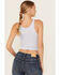 Image #4 - Free People Women's Clean Lines Sleeveless Cami, Blue, hi-res