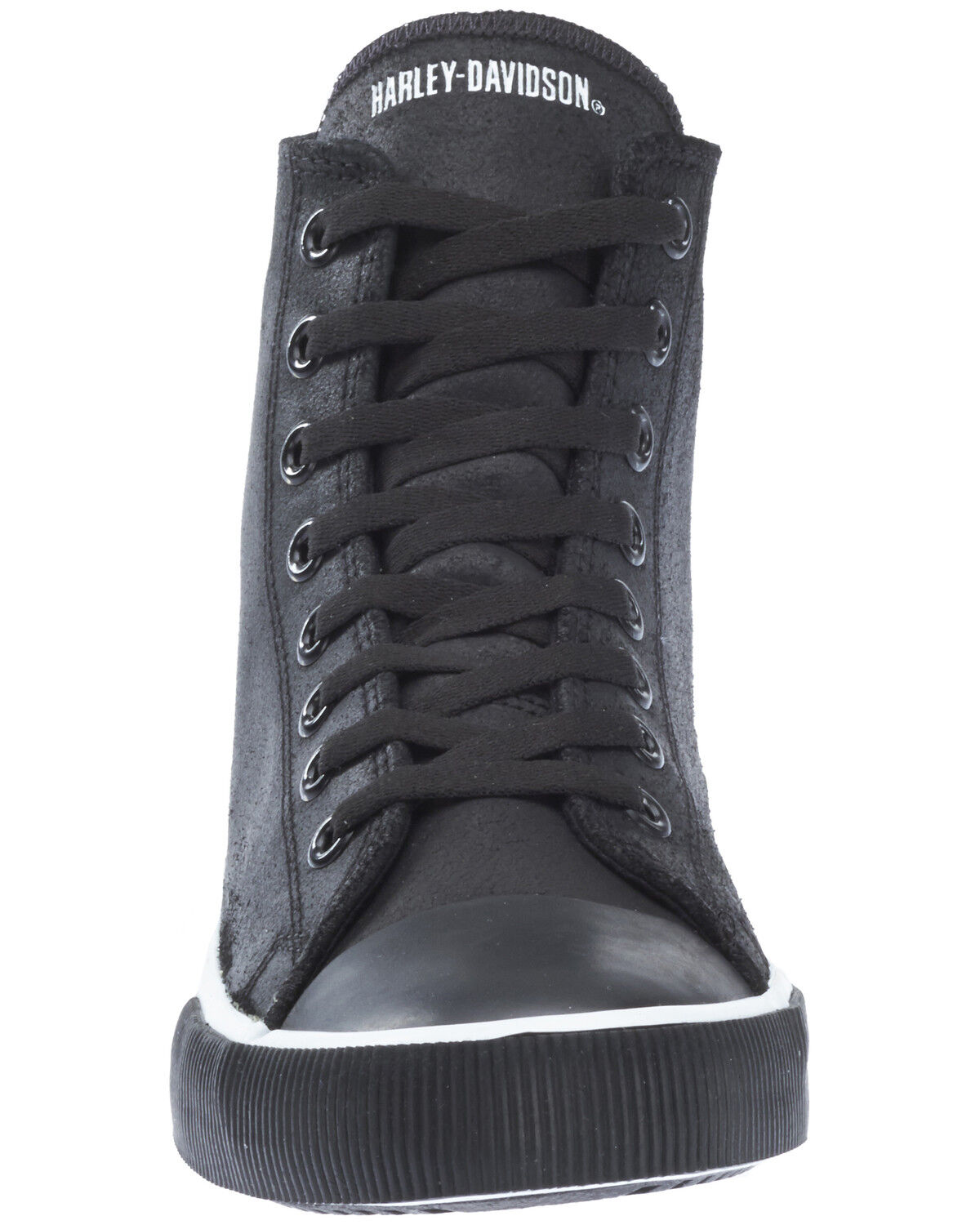 Image #5 - Harley Davidson Men's Baxter Moto Shoes, Black, hi-res