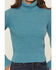 Image #3 - Shyanne Women's Bell Sleeve Marled Sweater, Turquoise, hi-res