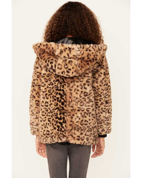 Image #3 - Urban Republic Girls' Cheetah Fur Jacket , , hi-res