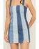 Image #3 - Show Me Your Mumu Women's Coronado Sleeveless Corset Denim Mini Dress, Multi, hi-res