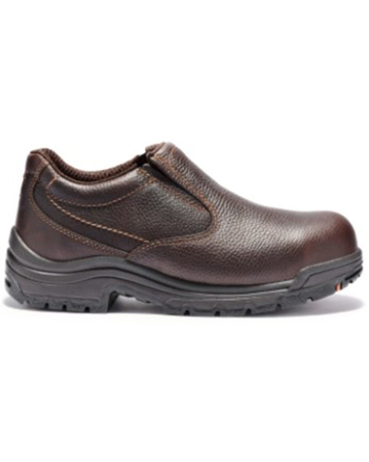 Image #2 - Timberland Pro Men's Slip-On Work Shoes - Steel Toe, Brown, hi-res