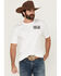 Image #2 - Riot Society Men's Fight For Your Right To Party Short Sleeve Graphic T-Shirt, White, hi-res