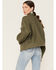 Image #4 - Unpublished Denim Women's Anita Oversized Jacket, Green, hi-res