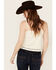 Image #4 - Idyllwind Women's Redmond Lace Fringe Cami, Ivory, hi-res
