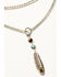 Image #3 - Shyanne Women's Juniper Sky Feather Necklace Earring Set - 2 Piece, Silver, hi-res