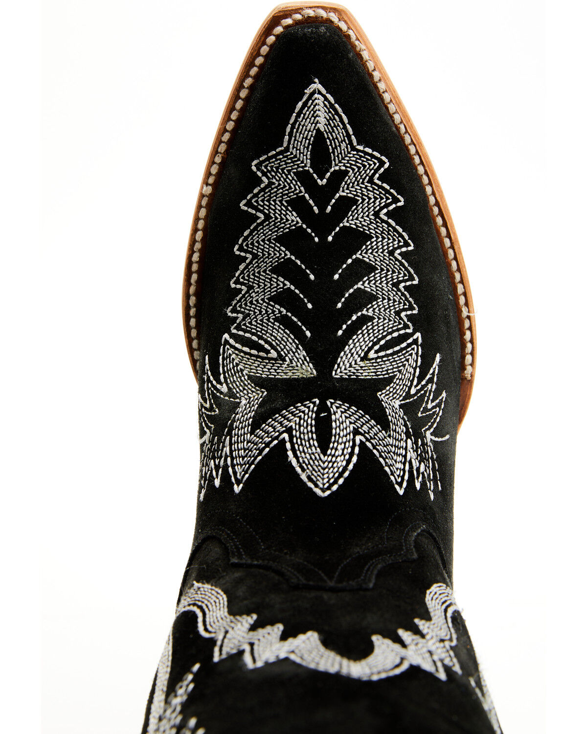 Image #6 - Dan Post Women's Marlowe Suede Western Boots - Snip Toe, , hi-res