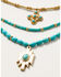 Image #2 - Shyanne Women's Summer Solstice Beaded Layered Necklace, Gold, hi-res