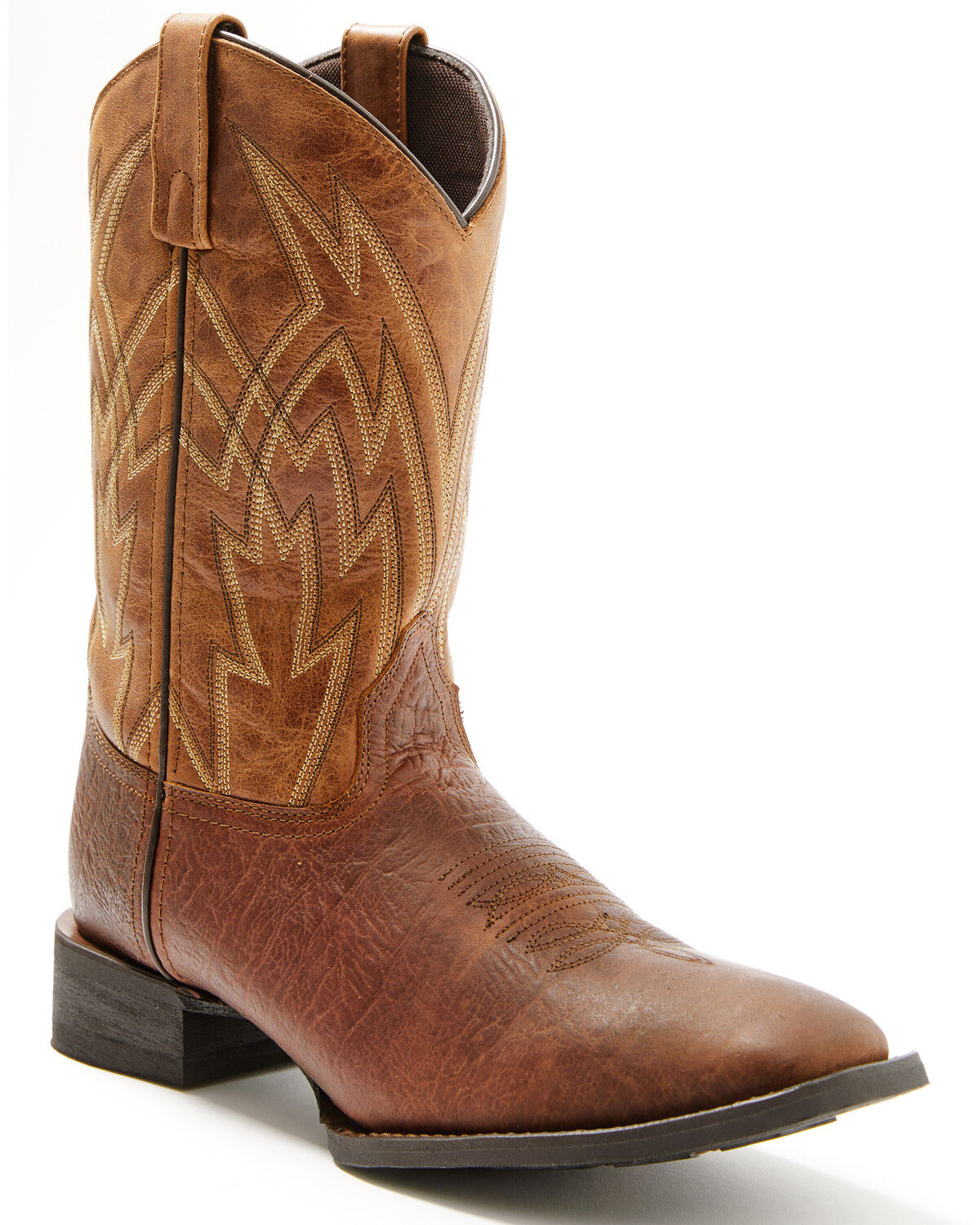 Image #1 - Laredo Men's Latham Western Boots - Square Toe, Tan, hi-res