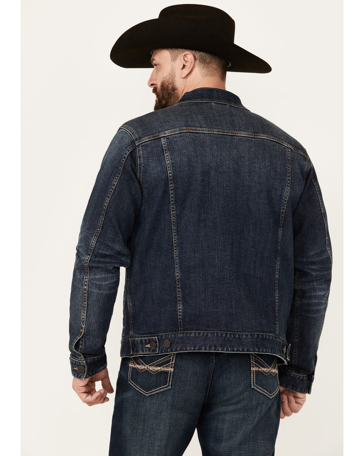 Moonshine Spirit Men's Dark Wash Rigid Old Shine Vintage