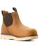 Image #1 - Ariat Women's Rebar Wedge Chelsea Waterproof Work Boots - Composite Toe, Brown, hi-res