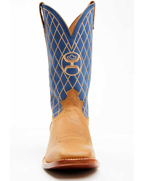 Image #4 - Hooey by Twisted X Men's 12" Hooey® Western Boots - Broad Square Toe , Tan, hi-res