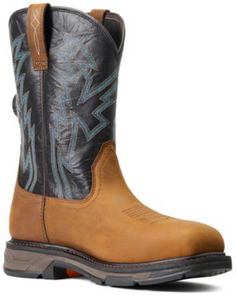 Ariat Men's WorkHog® XT Boa Western Work Boot - Composite Toe, Brown, hi-res
