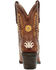 Crush by Durango Women's Golden Wildflower Western Booties - Snip Toe, Sunflower, hi-res