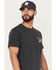 Image #4 - Brixton Men's Keller Eagle Short Sleeve Graphic T-Shirt, Black, hi-res