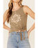 Image #3 - Shyanne Women's Sun & Moon Graphic Tie-Front Tank Top, , hi-res