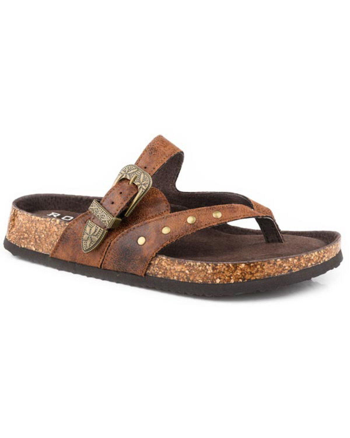 Image #1 - Roper Women's Corrina Sandals, Brown, hi-res