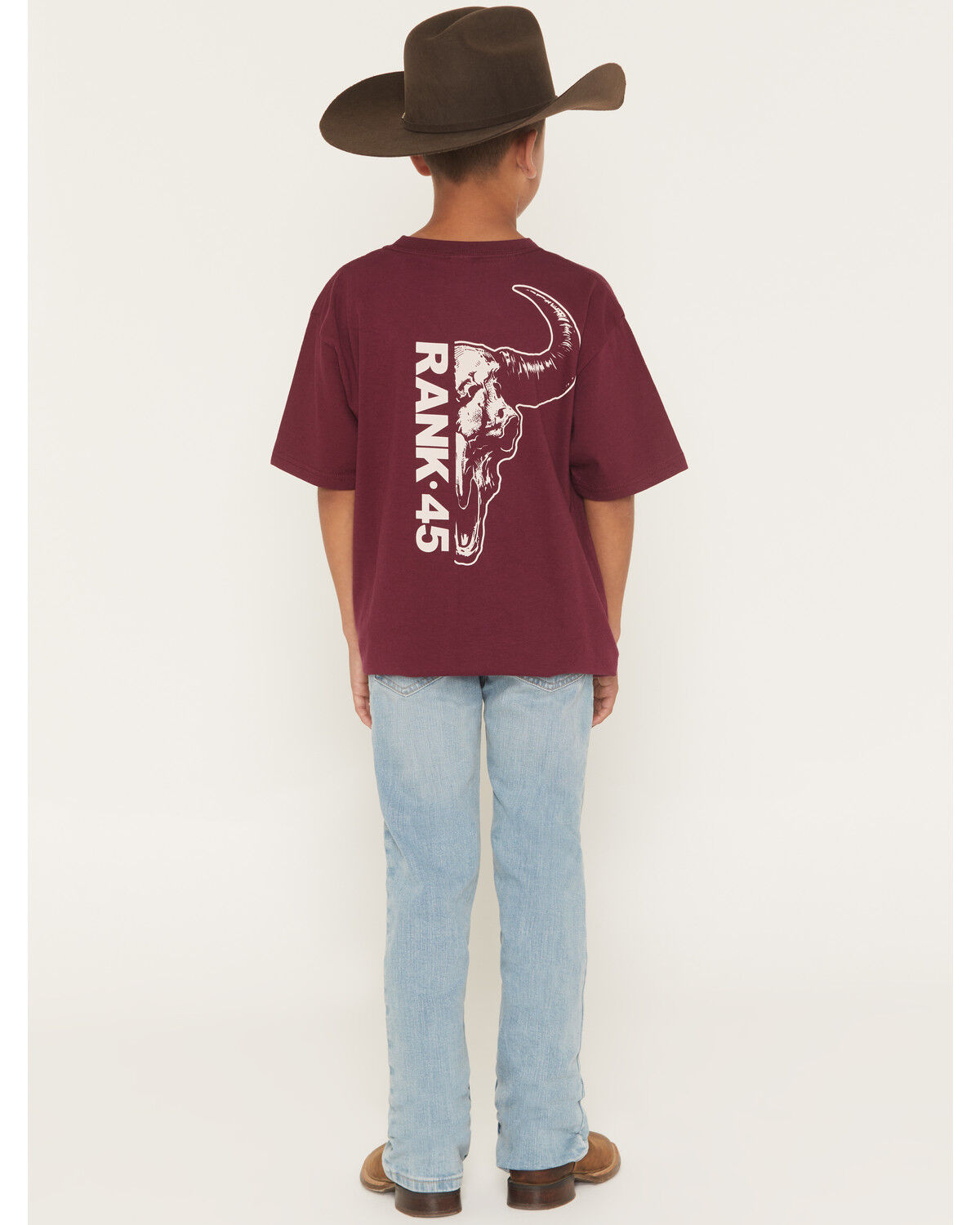Image #3 - Wrangler 20X Boys' Light Wash Slim Bootcut Stretch Denim Jeans, Light Wash, hi-res
