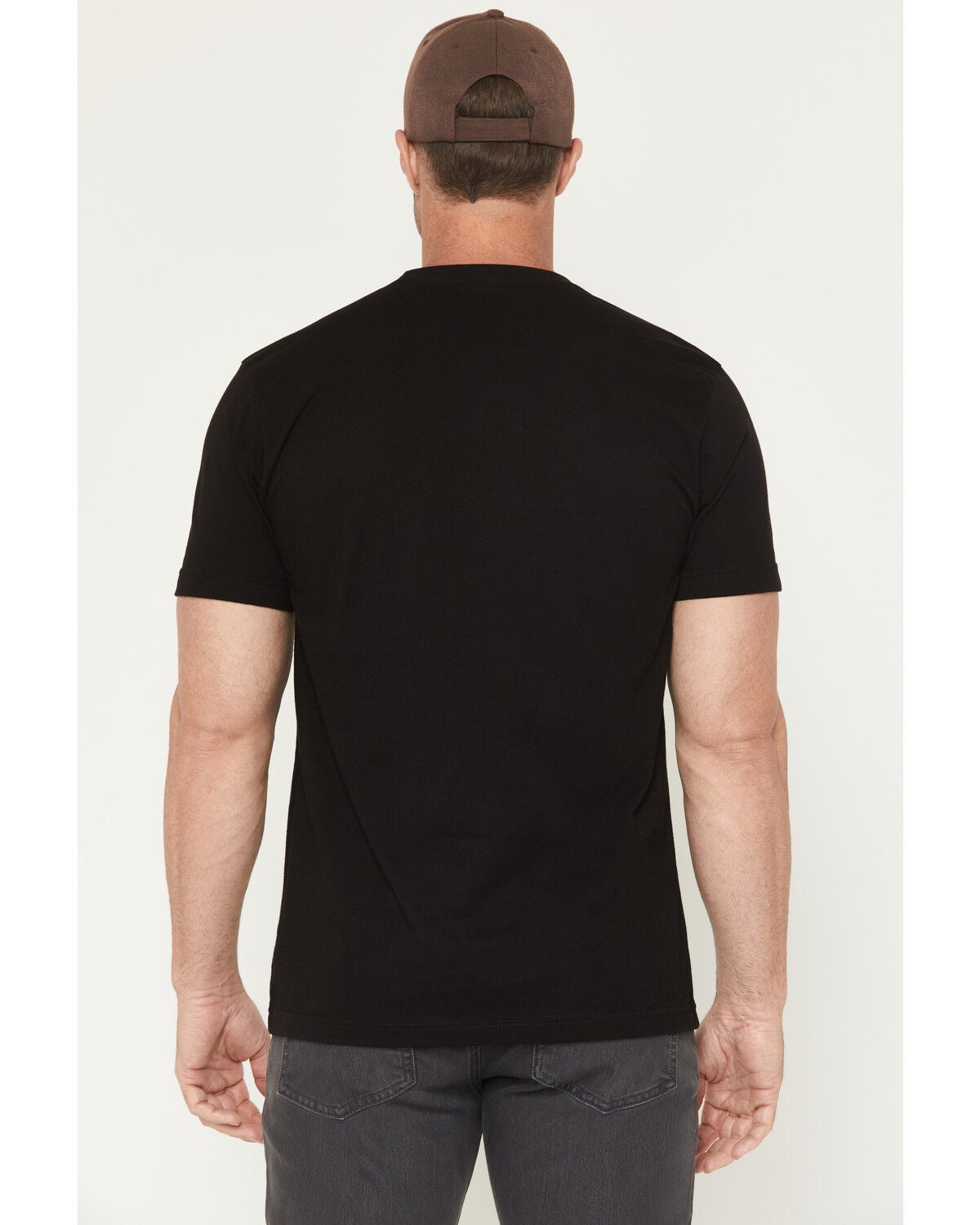 Image #4 - Thorogood Men's Old Glory USA Vintage Short Sleeve Graphic T-Shirt, Black, hi-res