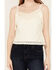 Image #3 - Idyllwind Women's Redmond Lace Fringe Cami, Ivory, hi-res