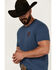 Image #3 - RANK 45® Men's Bull Shield Short Sleeve Graphic T-Shirt, Navy, hi-res