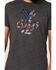 Image #3 - Wrangler Men's Americana Long Live Cowboys Short Sleeve Graphic T-Shirt , Charcoal, hi-res