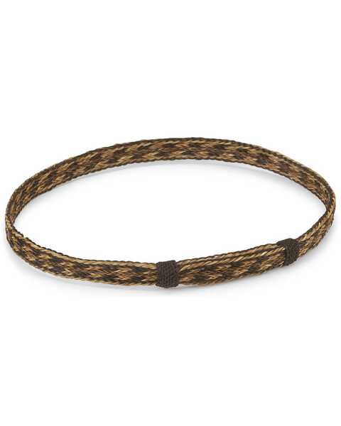 Image #2 - Austin Accent Braided Horsehair Hat Band, Brown Multi, hi-res