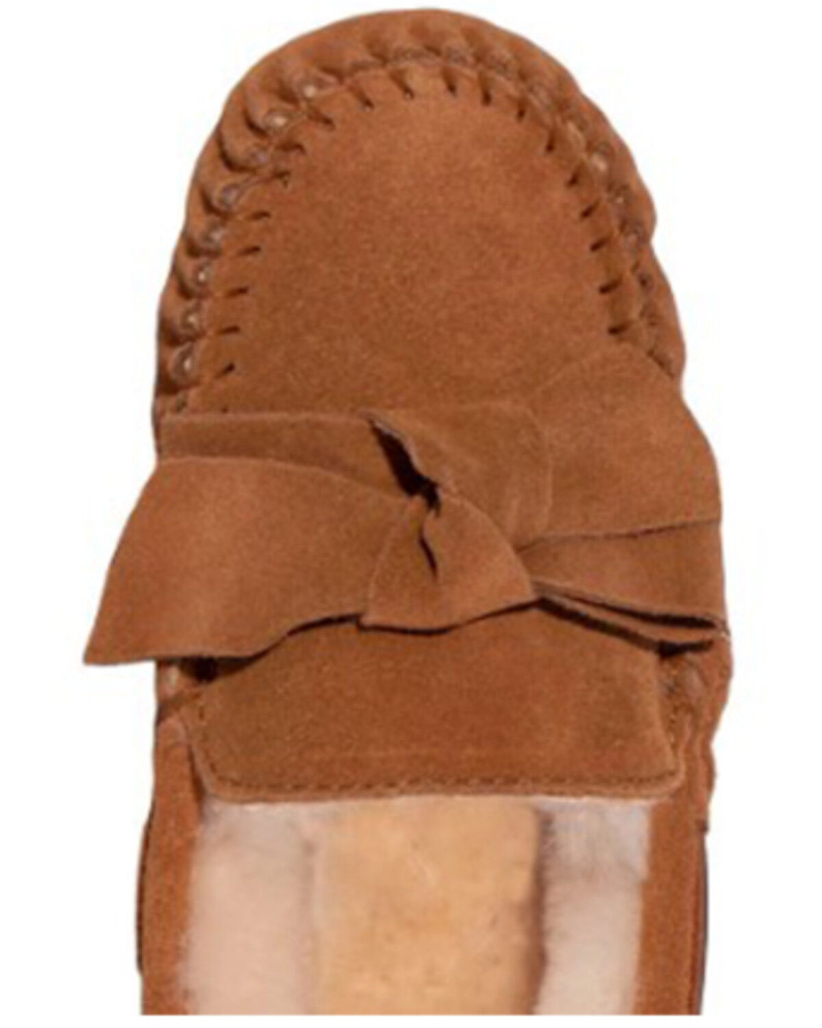 Image #5 - Cloud Nine Women's Scarlet Sheepskin Moccasins, Chestnut, hi-res