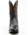 Image #4 - Dan Post Men's Exotic Caiman 12" Western Boots - Round Toe, Black, hi-res