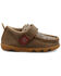 Image #2 - Twisted X Toddler Girls' Driving Moc Shoes - Moc Toe , Brown, hi-res