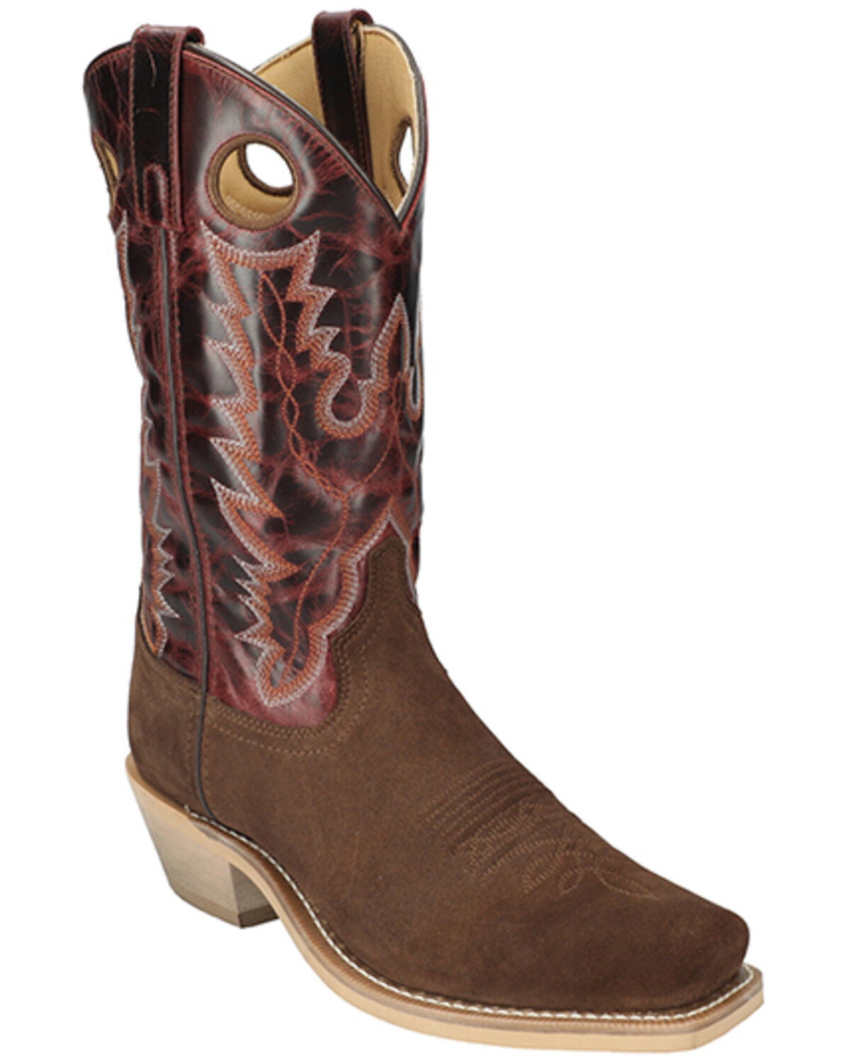 Smoky Mountain Men's Santa Fe Performance Western Boots - Square Toe, Multi, hi-res