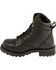 Image #2 - Milwaukee Leather Men's Lace To Toe Boots - Round Toe - Wide, Black, hi-res