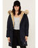 Image #1 - Alpha Industries Women's Elyse Gen II Hooded Parka, Navy, hi-res