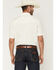 Image #4 - Kimes Ranch Men's Nuce Embroidered Pocket Short Sleeve Pearl Snap Western Shirt, Cream, hi-res