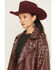 Image #2 - Azalea Wang Women's Catrine Studded Faux Leather Jacket, Burgundy, hi-res