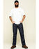 Image #6 - Ariat Men's M5 FR Armor Low Stretch Stackable Straight Leg Work Jeans, Blue, hi-res